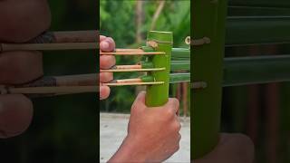 Bamboo Creations with 3 arrow #bamboo #Slingshots #DIY