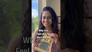 Feeling Like You Don’t Fit In? | A Simple Art Therapy Lesson with a Crayon #NotFittingIn #ArtTherapy