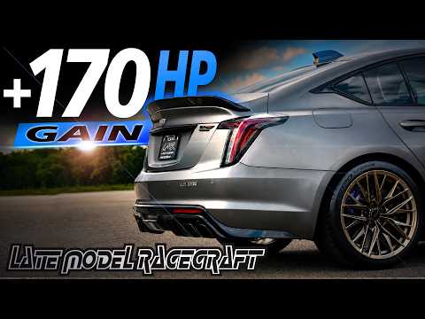 +170 HP GAIN with Stealth Cam on CT5-V Blackwing - LMR
