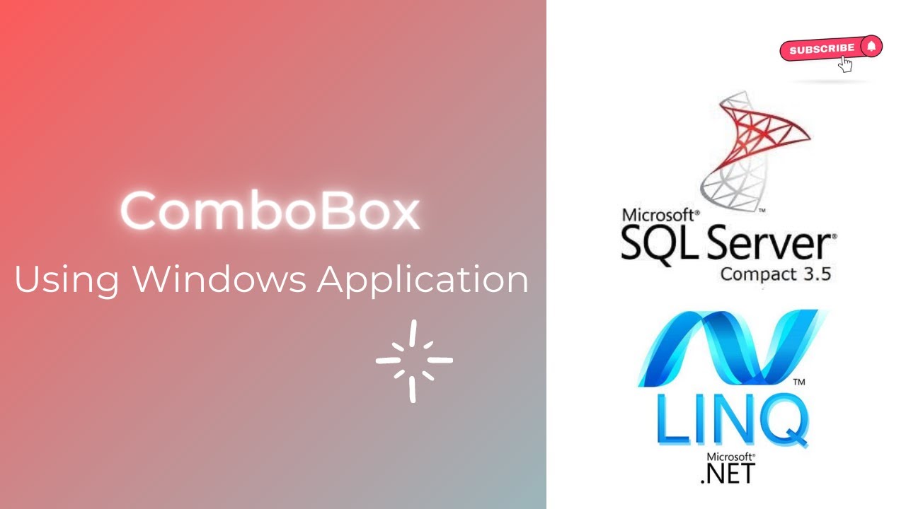 ComboBox in Windows Application (Tamil) - YouTube