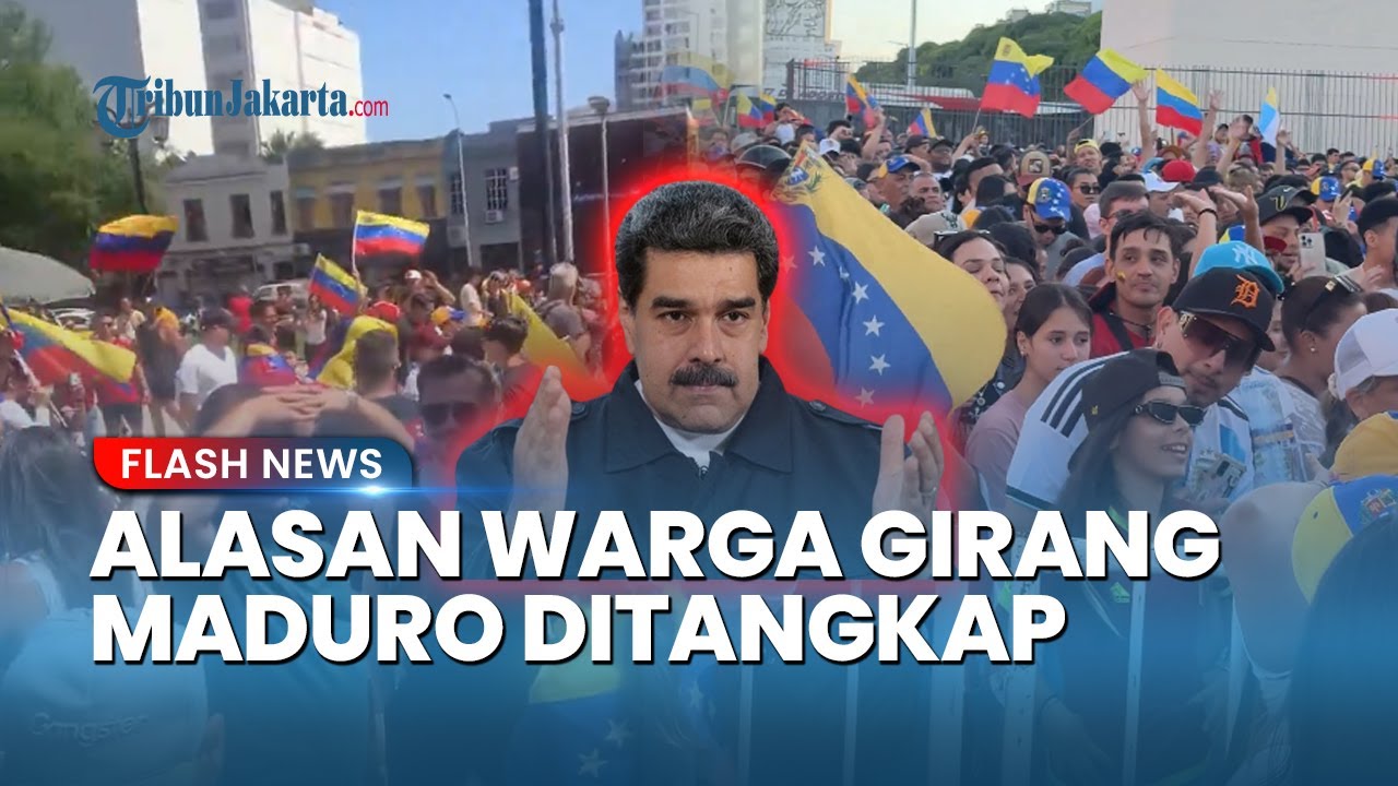 Terungkap Alasan Warga Venezuela Justru Senang atas Penangkapan Nicolas Maduro oleh AS