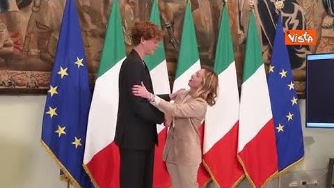 Giorgia Meloni incontra Jannik Sinner: «È l’Italia che ci piace, reagisce e vince»