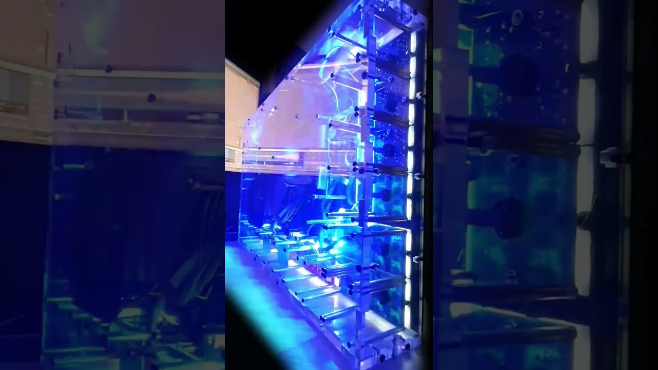 The HuMan16R Test Live Performance Synesthetic Light Symphony 