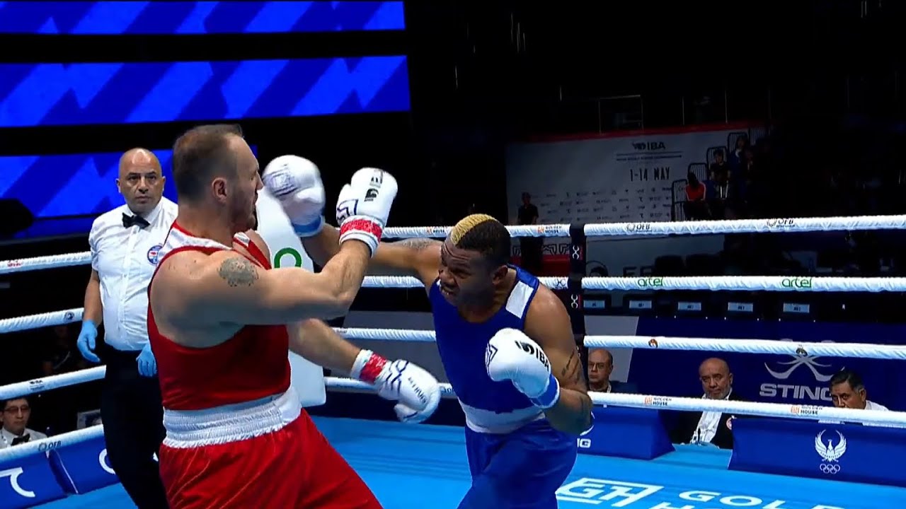 R32 (92+KG) HYSA NELSON (ALB) vs CONGO GERLON (ECU) | IBA Men's World Boxing Championships 2023