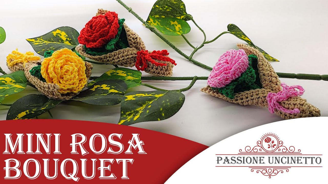 TUTORIAL: Mini Rosa Bouquet 🌹