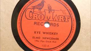 Elmo Newcomer - Rye Whiskey (Cro-Mart 100)