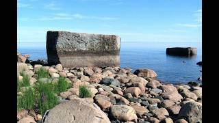 CRYPTIC MEGALITHS THE VARASHEV STONE OF LAKE LADOGA IN KARELIA