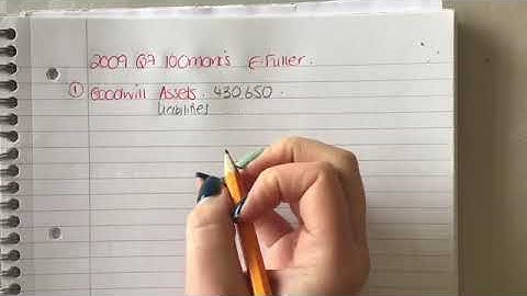 2009 Q7 incomplete records (Part 1)