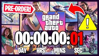Grand Theft Auto VI Pre-Orders Countdown LIVE🔴 24/7 & How Long Till GTA 6 Releases?