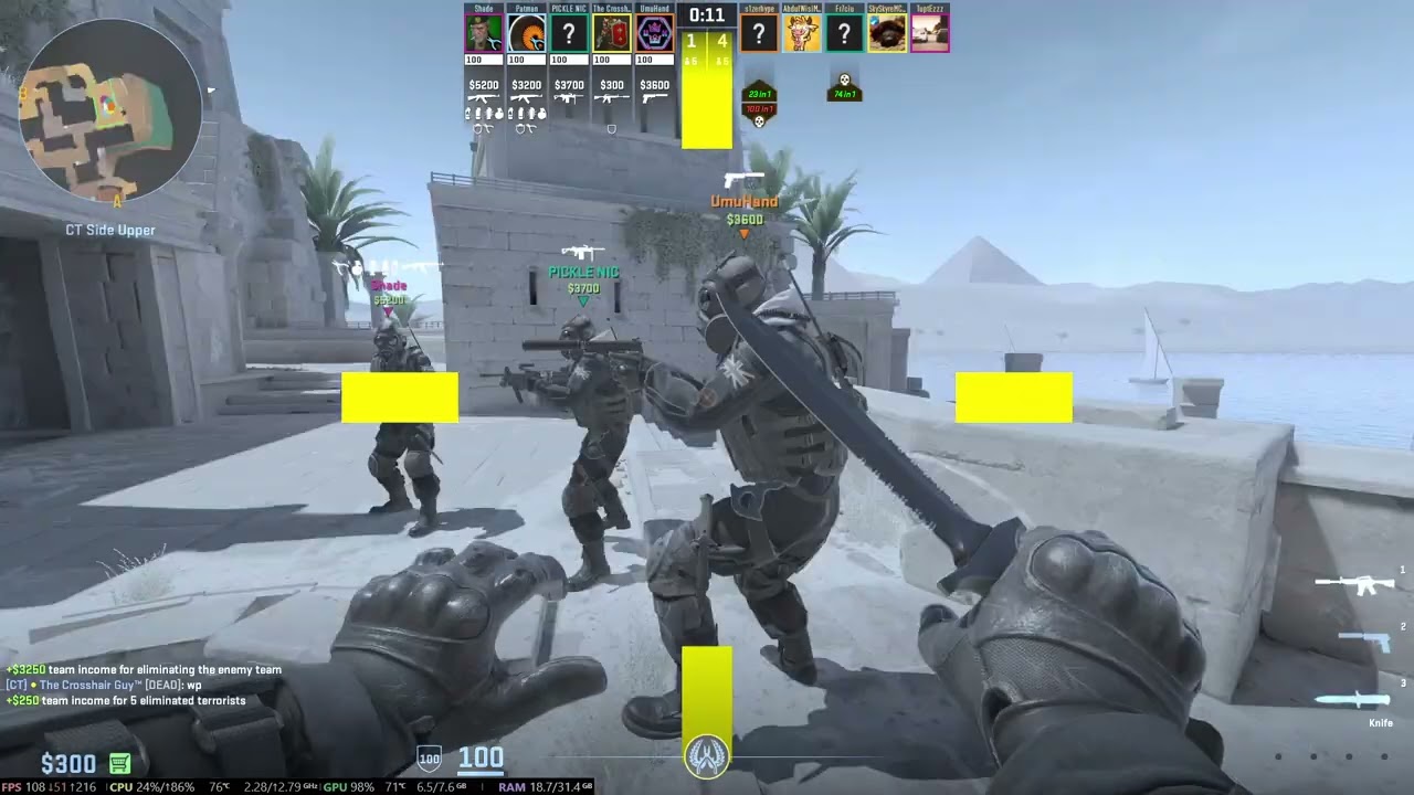 Counter Strike 2 - Anubis -  Full Gameplay #CS2 #Gameplay #Gaming #Gamer  #trending