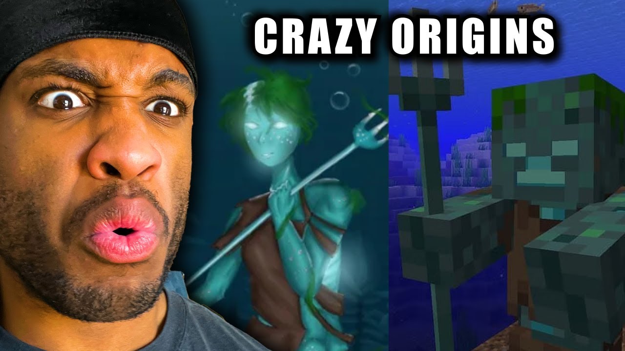 The INSANE Origins of Underwater Minecraft Mobs