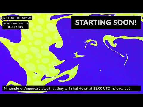 Wii U and 3DS Server Shutdown | Stream VOD