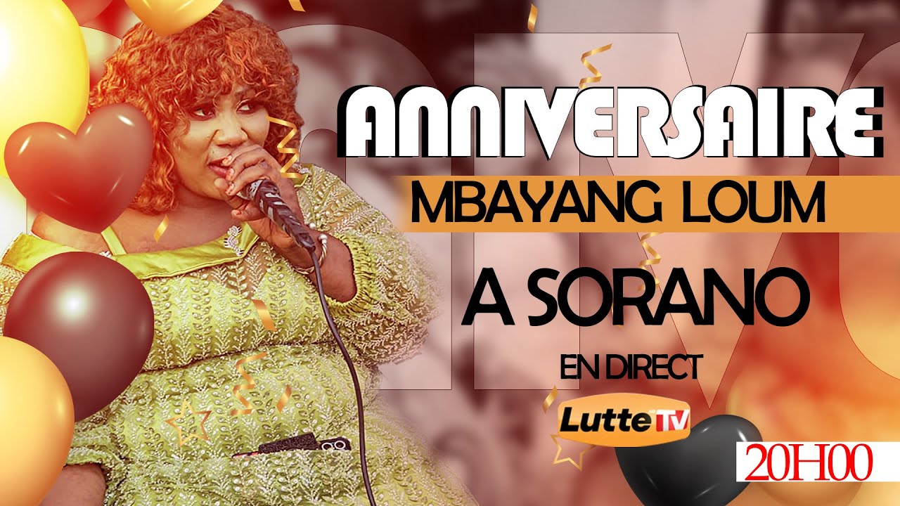 🔴Direct - Anniversaire de Mbayang Loum au Grand Théâtre Daniel Sorano