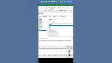 Advanced Format Cells in Excel #excel #exceltips #exceltutorial #msexcel #microsoftexcel #developer