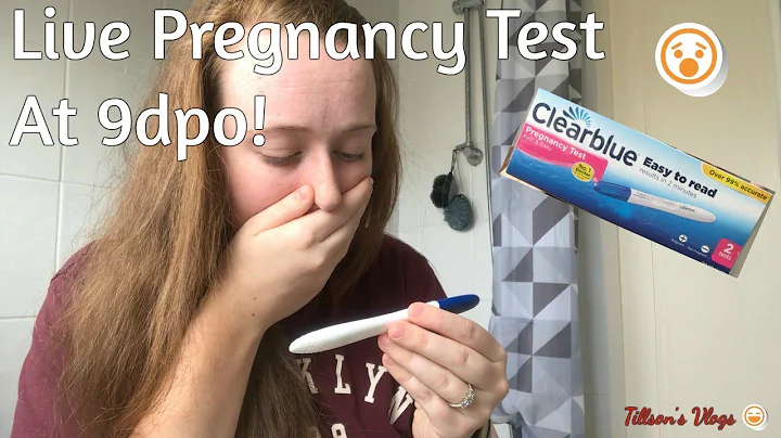 Live Pregnancy Test - 9dpo! Is This Really Happening!