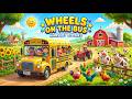 Wheels on the Bus 🚌🎵✨ | Classic Nursery Rhyme for Kids & Toddlers 🌈👶