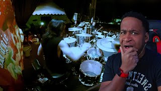 DRUMMER REACTS TO - Ray Prasetya with Teddy Adhitya - Crazy