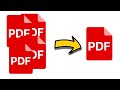 How To Merge PDF Files Into One |  Merge PDF Files Into One | PDF File Merge Kaise Kare