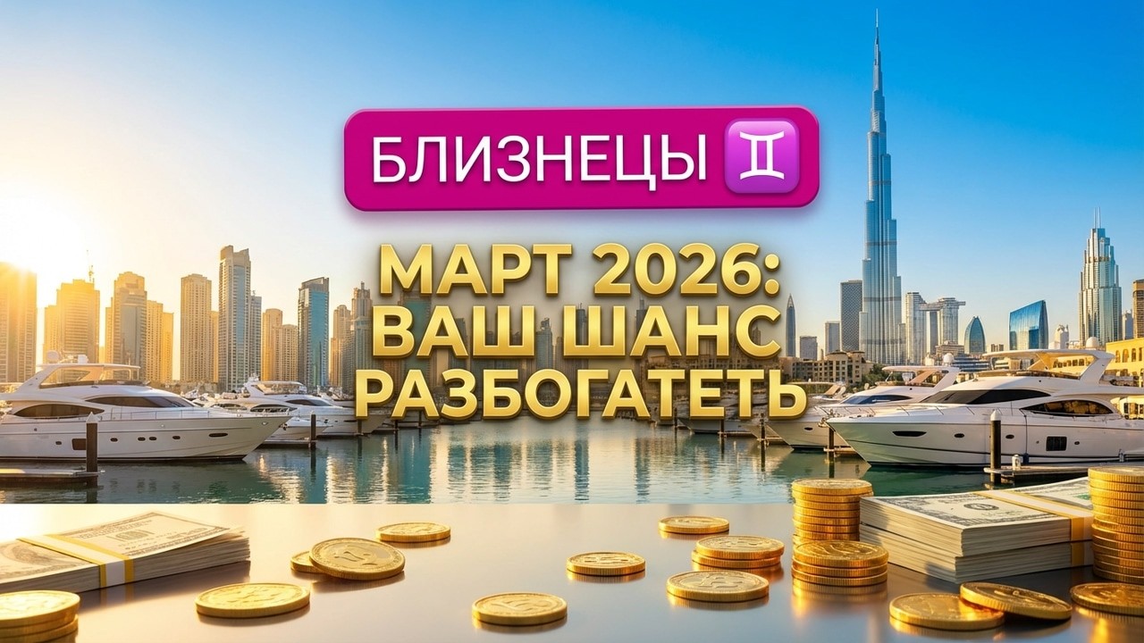 БЛИЗНЕЦЫ МАРТ 2026 ♊️ ГОРОСКОП Астрологический прогноз для близнецов на март от VENERA POLINA
