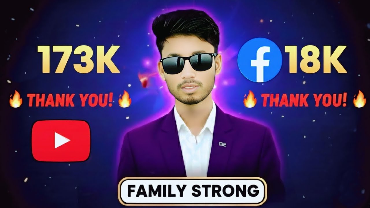 Thank You for the Love – 72K on YouTube & 18K on Facebook