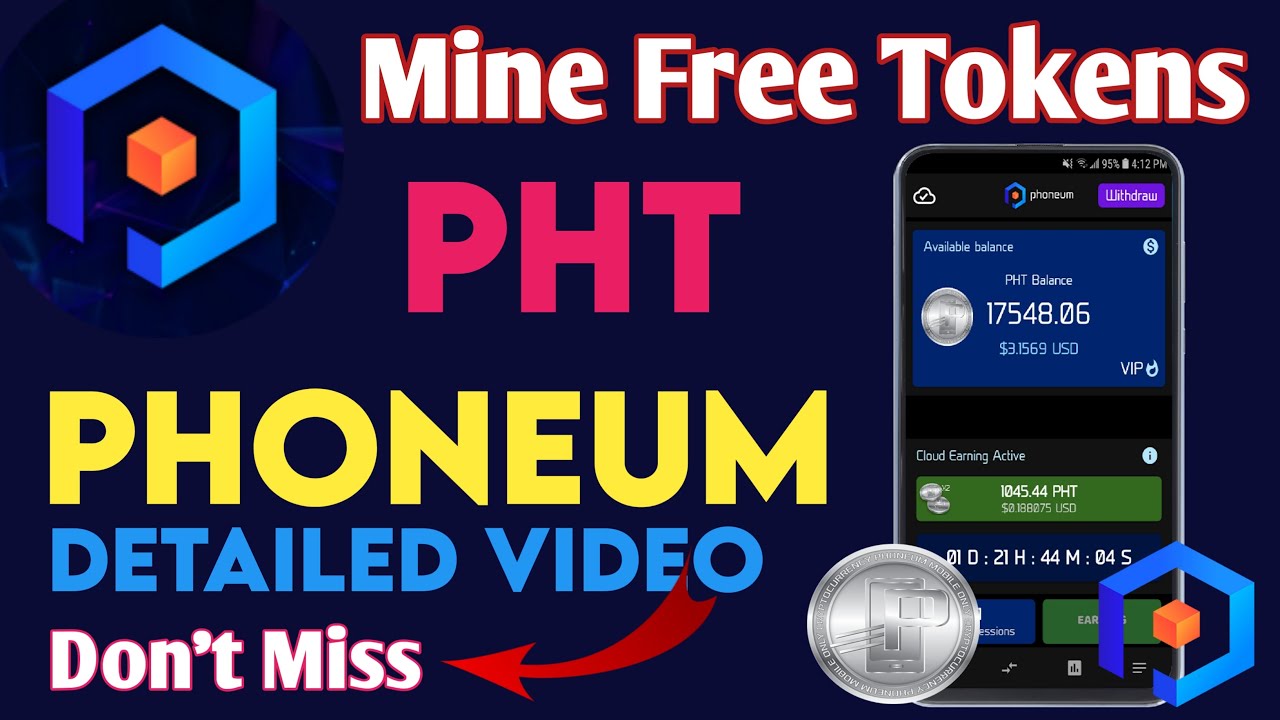PHONEUM.IO || Cloud Mining PHT || New Mining Site 2021 || Bits Online