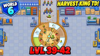 Harvest King Farm Defense TD World 6 Lvl 39-42 2026 screenshot 4