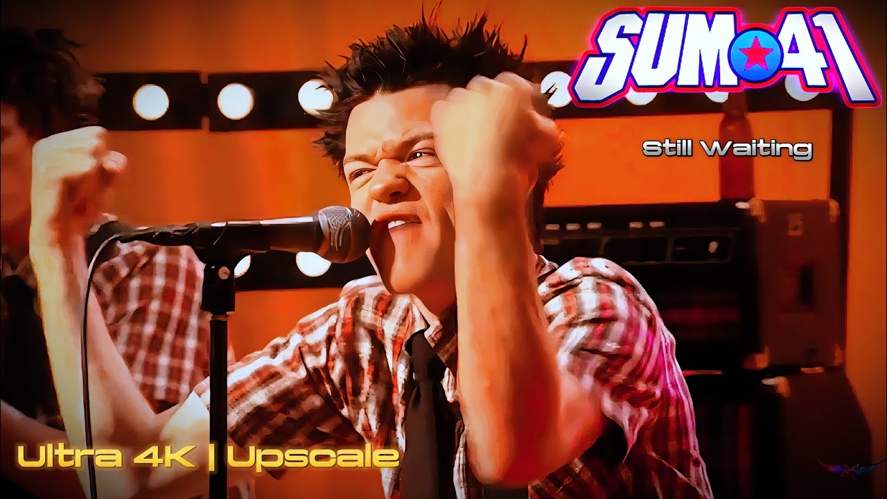 Sum 41 - Still Waiting | Ultra 4K - 60fps [Upscale] - YouTube
