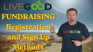 Full LiveGood Fundraising Organization vs Participant Members areas Guide