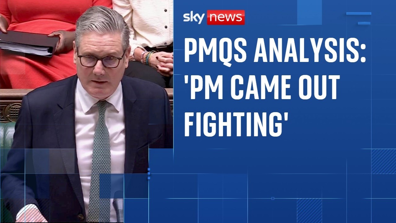 PMQs: 'Keir Starmer is in fight mode' | Beth Rigby analysis