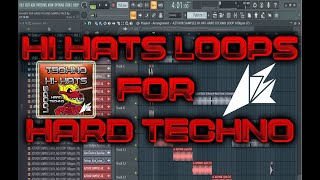 HI​-​HATS​/​CYMBALS LOOPS for HARD TECHNO | SAMPLE PACK | AZTHOR SAMPLES 💀🔥💥