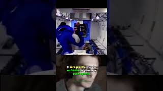 Astronaut Gets Stuck in Mid-Air