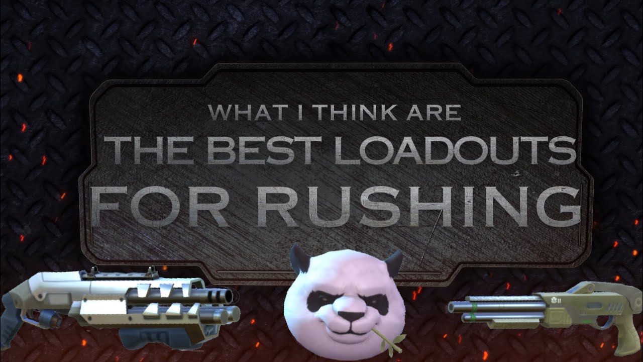 The best RUSHING loadouts after the 27.1 update I GUNS OF BOOM
