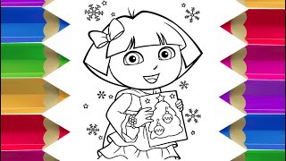 How to Draw DORA - THE EXPLORER Step by Step Easy Guide Tutorial | Draw Sketch Doodle- DORA EXPLORER