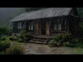 Gentle rainfall ambience restoring clarity and deep calm for peaceful night sleep