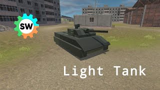 [Light Tank] Sandbox World 3D Mechanics