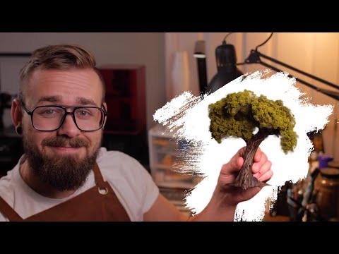 Wie ein Miniatur-Baum bauen - Teil 1 - Episode 2