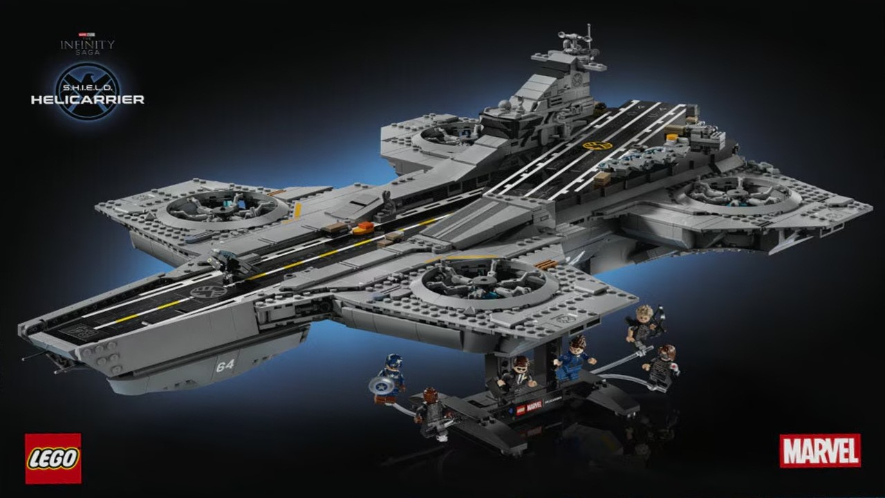 Marvel Super Heroes - S.H.I.E.L.D. Helicarrier - Avengers LEGO instructions
