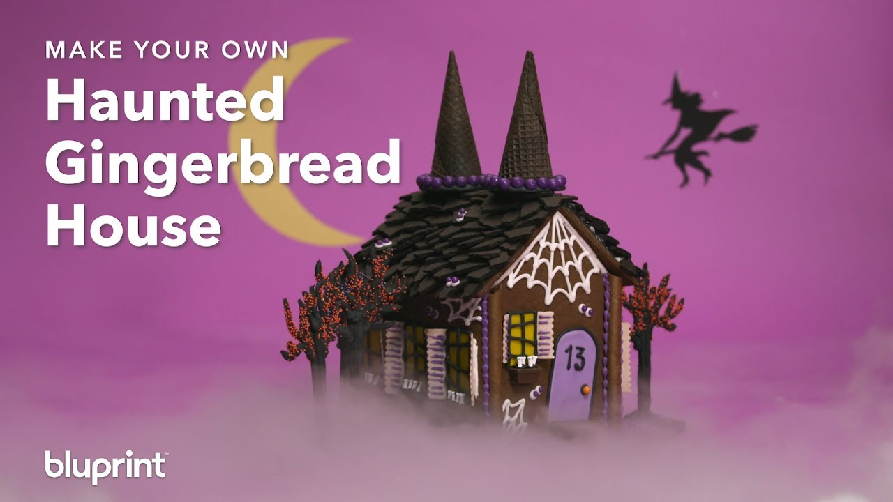 DIY Haunted Gingerbread House | A Handmade Halloween