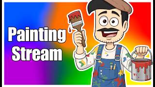 Post Surgery Stream VOD - Super Battle Golf & Painting