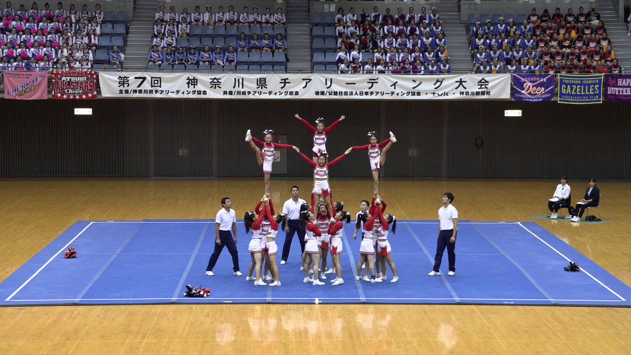 ATSUGI ALL☆STARS Varsity「総合優勝」 第7回神奈川県チアリーディング大会 2018/08/05