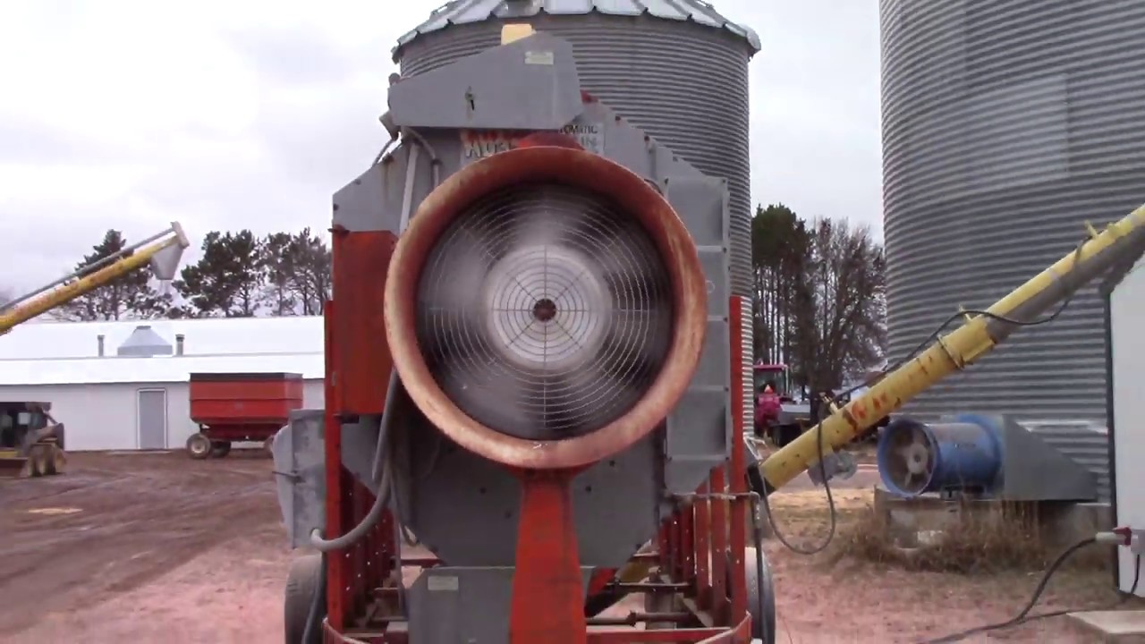 Drying Corn in 2019 - YouTube
