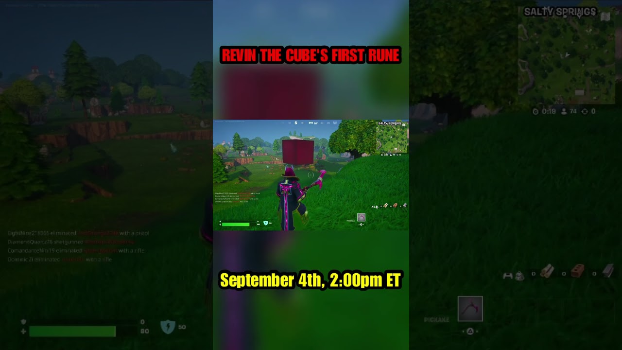 Fortnite OG: Revin The Cube's First Rune