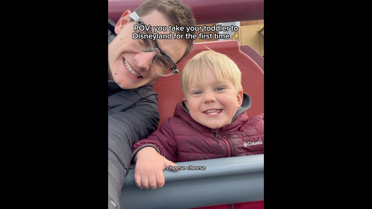 Our very first time at Disneyland as a young family! 🤩✨