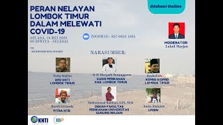 Diskusi Online Peran Nelayan Lombok Timur Dalam Melewati Covid-19