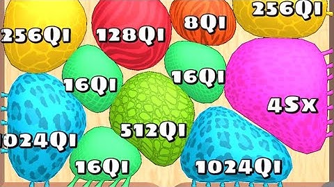 Blob Merge 3d | Mobile Game |GamePlay | ios android games | satisfying relaxing game (Part 32)