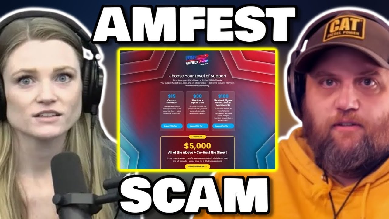 The Quartering EXPOSED! Fake Broke Act, AMFEST SCAM & Publicly Shames Co-Host Hannah Claire!