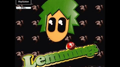 3D Lemmings - Sony Playstation 1 (PS1)