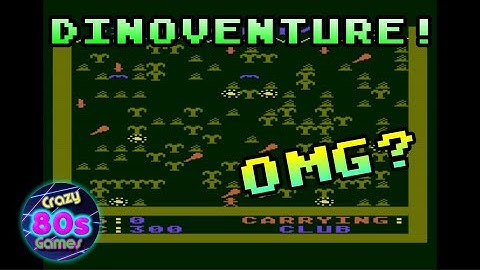 Dinoventure! // Atari 8bit Games