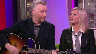 Olivia Newton-John & Billy Bragg - If Not For You (live) - The One Show - March 2013