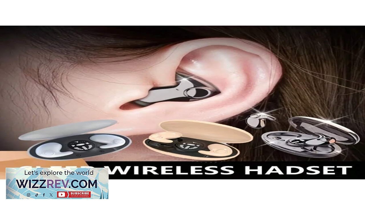 Innovative Ultra Thin Wireless Sleep Headphones Wireless 5.3 High Definition High Fidelity